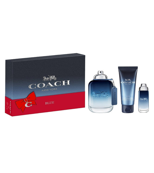 Coach Blue Men’s 3-Pc. Gift Set